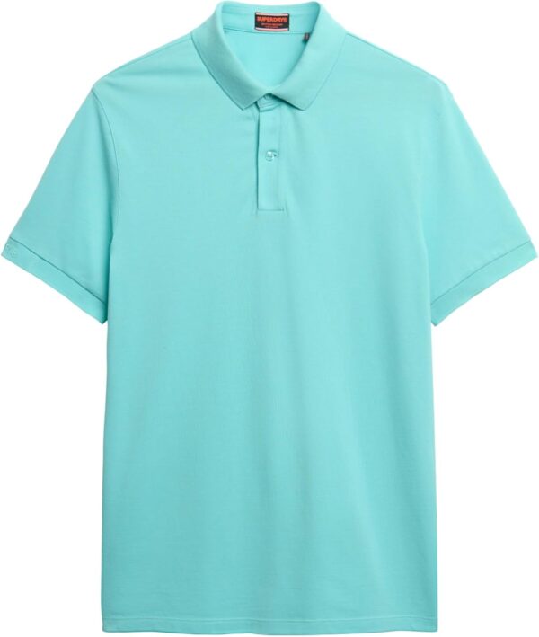 Superdry Polo City Pique Uomo Aqua Sky Turquoise XXL-0