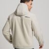 Superdry Code Hybrid Trekker Jacket Uomo Impermeabile Grigio-1