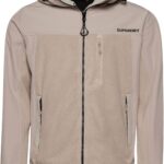 Superdry Code Hybrid Trekker Jacket Uomo Impermeabile Grigio-0