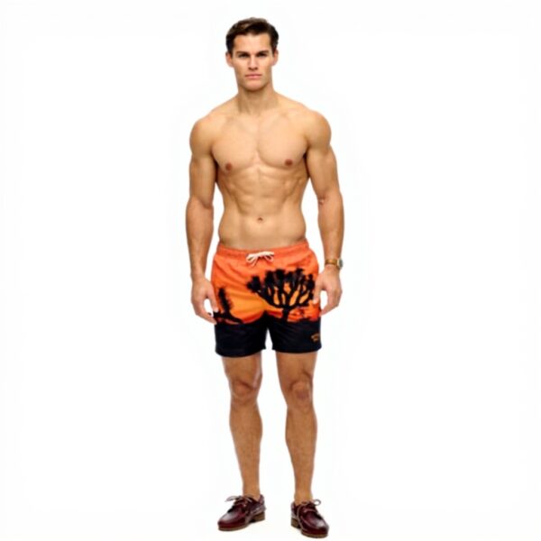 Superdry Costumi Uomo Arancio Poliestere M3010233A