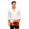 Superdry Costumi Uomo Arancio Poliestere M3010233A