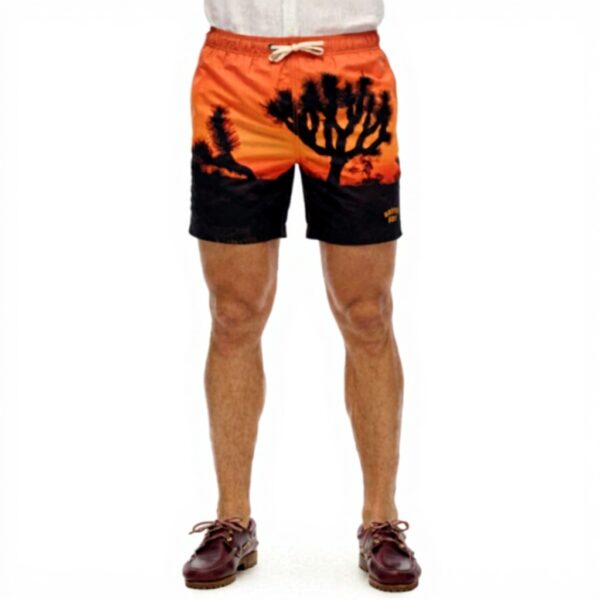 Superdry Costumi Uomo Arancio Poliestere M3010233A