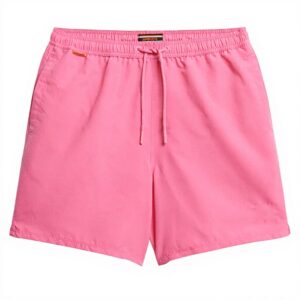 Superdry Costumi Rosa Uomo T-shirt Poliestere M3010256A