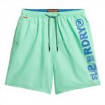 Costumi Superdry Verde M3010248A Uomo Poliestere