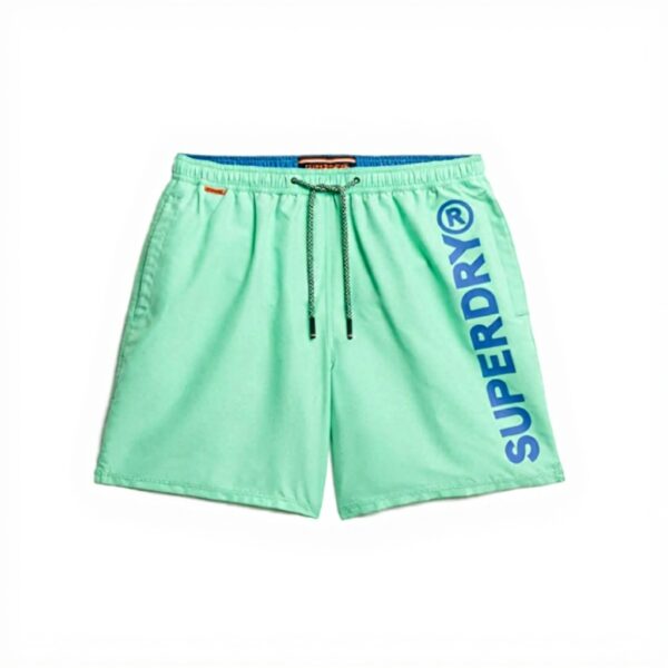 Costumi Superdry Verde M3010248A Uomo Poliestere