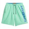Superdry Costumi Verde Uomo Poliestere M3010248A XL
