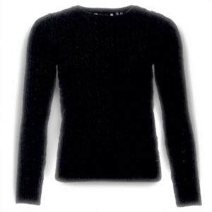 Superdry Maglione Donna Croyde Cable Knit Rinse Navy