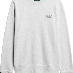 Felpa Superdry Logo Uomo Cotone Grigio XL M2013662A-0