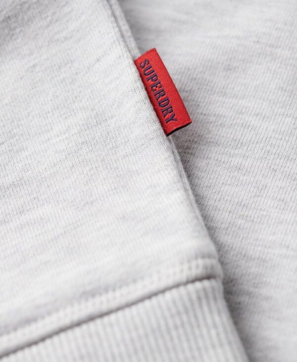 Felpa Superdry Logo Uomo Cotone Grigio XL M2013662A-3