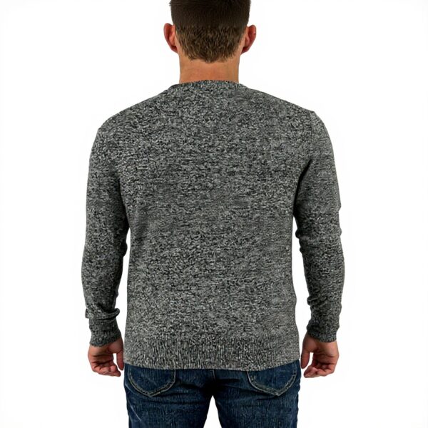 Maglione Superdry Uomo Grigio Girocollo Cotone Leggero