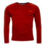 Maglione Superdry Uomo Arancio Cotone M61001GR
