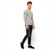 Maglione Uomo Superdry Grigio Maglia Trecce Essential