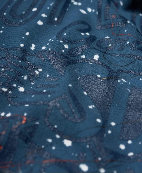 Felpa Uomo Superdry Motorcitycrew Blu Artisan Navy Tf3-7