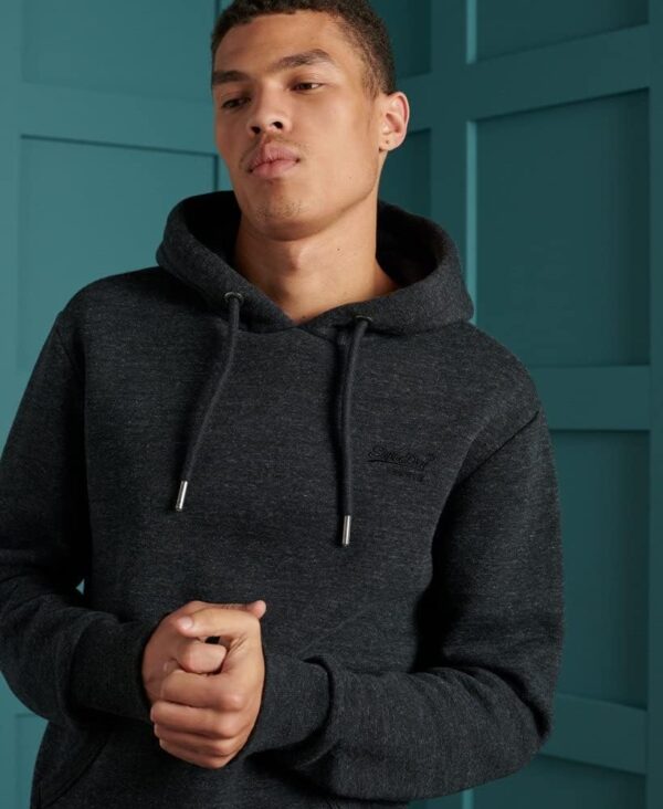 Felpa con cappuccio Superdry Uomo Classica Vestibilità Slim-3