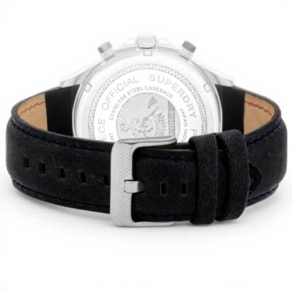 Superdry orologio uomo Hoxton quadrante grigio pelle