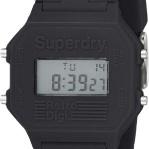 Superdry orologio digitale uomo silicone impermeabile-0