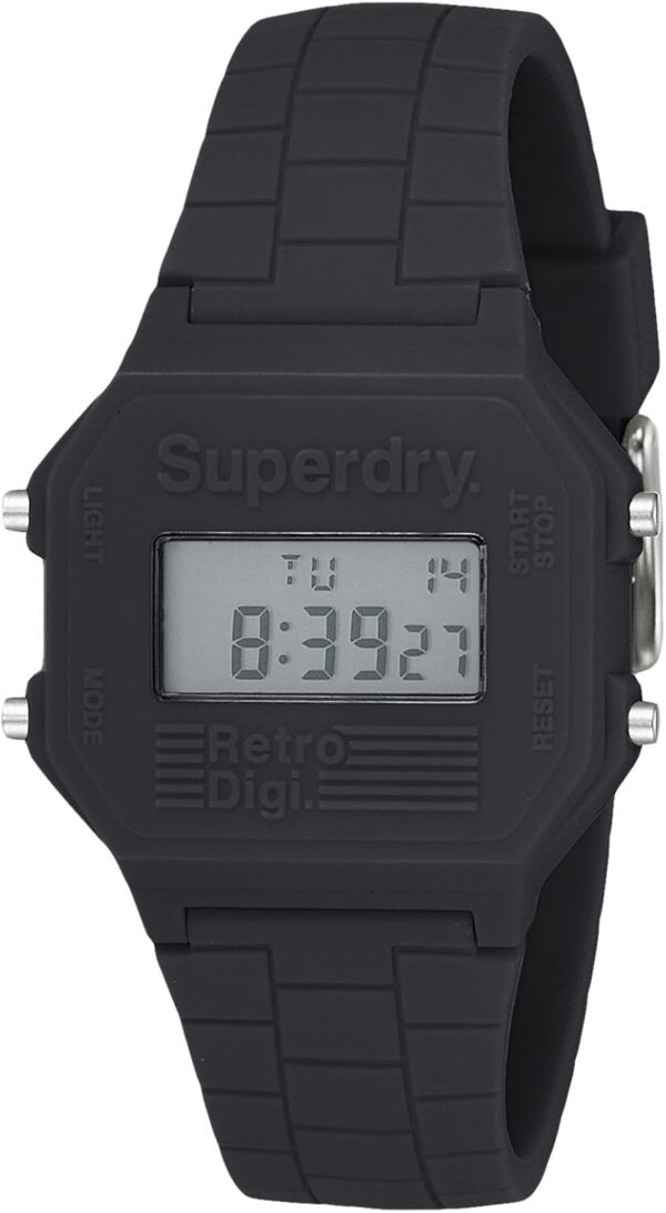Superdry orologio digitale uomo silicone impermeabile-0