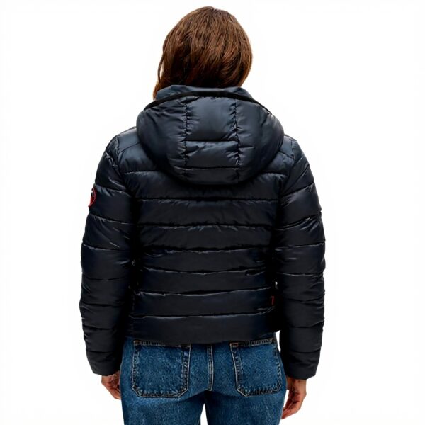 Superdry Piumini Blu Donna Giacche Poliestere W5011724A