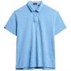 Polo Superdry Blu M1110440A Cotone Uomo Moda