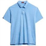 Polo Superdry Blu M1110440A Cotone Uomo Moda