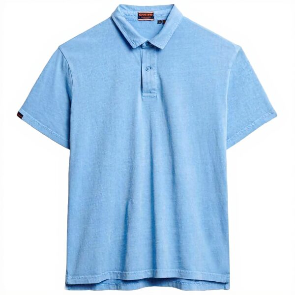 Polo Superdry Blu M1110440A Cotone Uomo Moda