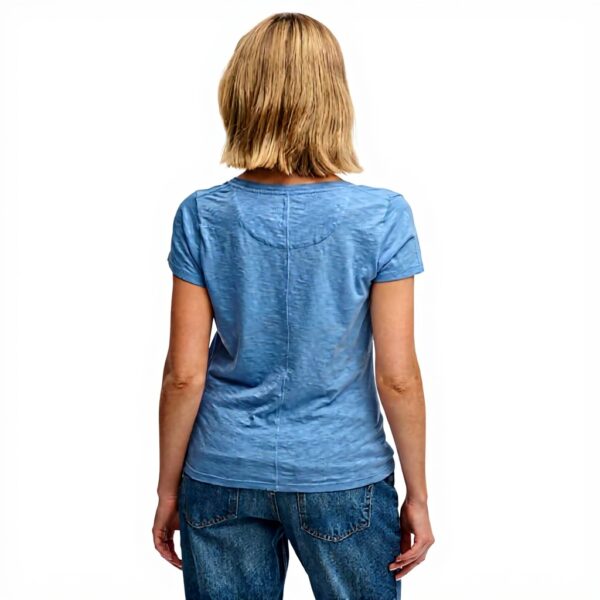 Superdry Scoop Neck Tee Donna Cotone Lyocell T-Shirt