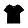 T-shirt Donna Superdry Studios Slub EMB Vee Tee C4 Cotone
