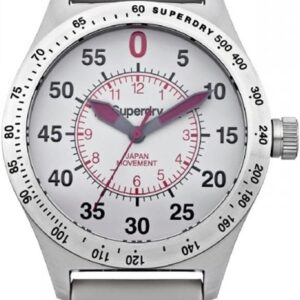 Orologio Superdry SYG122E Uomo Grigio Acciaio Quarzo-0