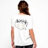 T-shirt Donna Superdry Bianco Cotone G60567SR XS