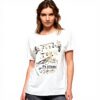 T-shirt Donna Superdry Bianco Cotone G60567SR XS