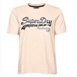 T-shirt Donna Superdry Rosa Cotone W1010873A