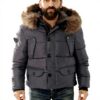 Giacca Parka Superdry Uomo Chinook Verde blu XL