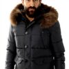 Giacca Parka Superdry Uomo Chinook Verde blu XL
