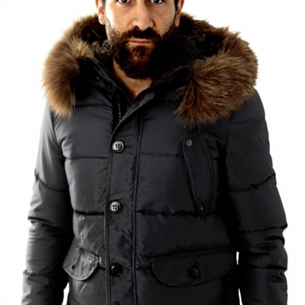 Giacca Parka Superdry Uomo Chinook Verde blu XL