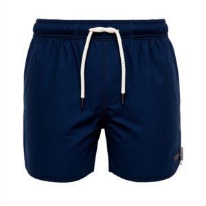 Pantaloncini da bagno Superdry Uomo Echo Racer Navy Paisley