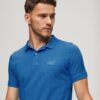 Polo Superdry Vint Destroy Unisex Adulto Blu Design-1