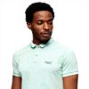 Superdry Vint Destroy Polo Verde Unisex Adulto Casual