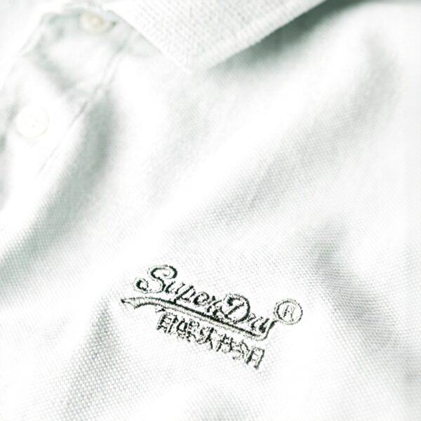 Superdry Vint Destroy Polo Verde Unisex Adulto Casual