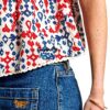Top Superdry Vintage Donna Love Ikat Red W6011561A