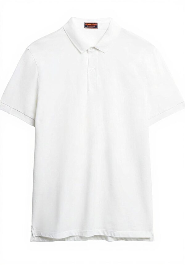 Polo Superdry Uomo Bianco Cotone M1110438A